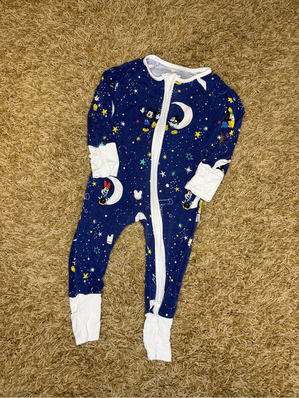 Little sleepies Mickey Mouse zippy